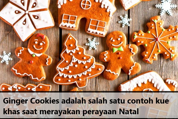 Contoh Kue Natal Ginger Cookies